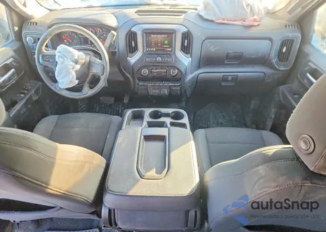 2022 Chevrolet Silverado Ltd K1500 Custom из США, поврежденный, VIN 3GCPYBEK1NG168584